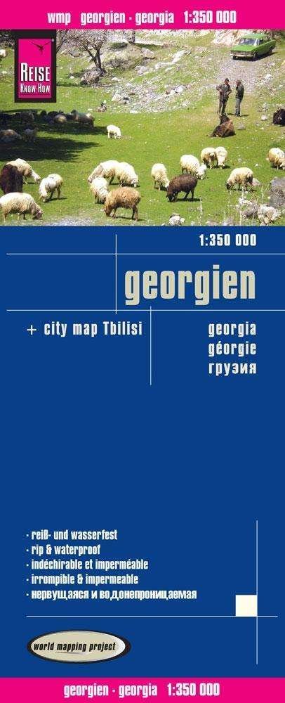 Cover for Reise Know-How · Georgia (1:350.000) (Landkart) (2020)