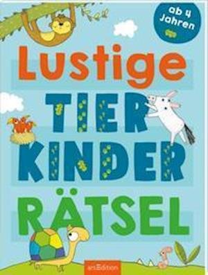 Cover for Elfe Marie Opiela · Lustige Tierkinder-Rätsel (Paperback Book) (2022)