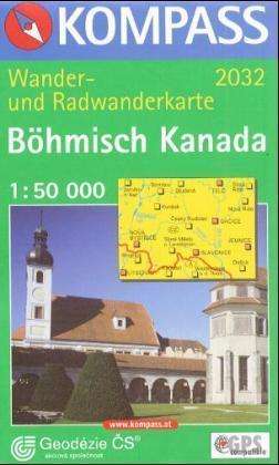 Cover for Mair-Dumont / Kompass · Böhmisch Kanada, Kompass Wander- und Radwanderkarte 2032 1:50 000 (Book)