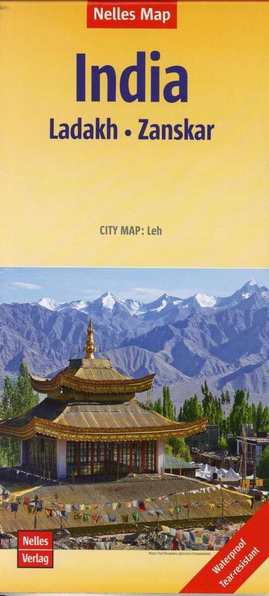 Nelles Verlag · Ladakh - Zanskar - India (Map) (2017)