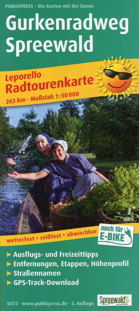 Cover for Publicpress · PublicPress Radtourenkte. Gurkenradweg (Bog)