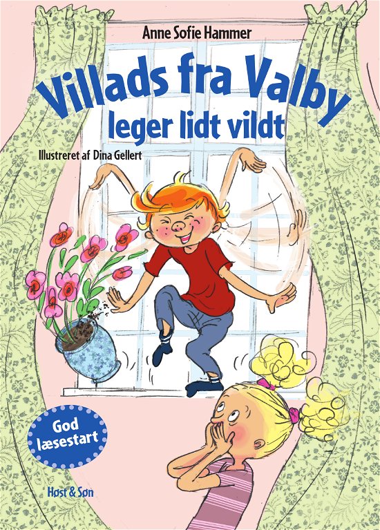 Cover for Anne Sofie Hammer · Villads fra Valby-bøgerne: Villads fra Valby leger lidt vildt (Bound Book) [1th edição] (2021)