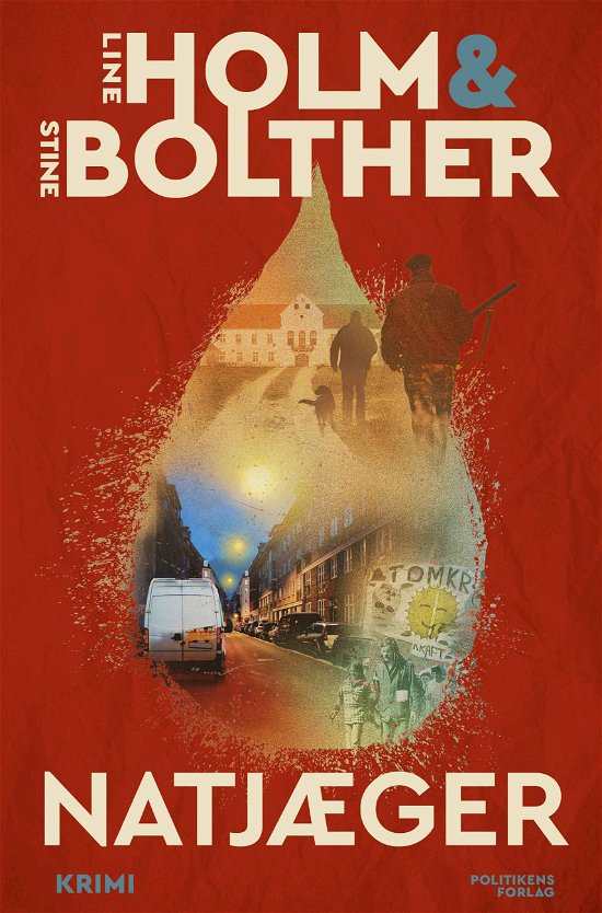 Cover for Line Holm og Stine Bolther · Maria Just-serien: Natjæger (Gebundesens Buch) [1. Ausgabe] (2023)