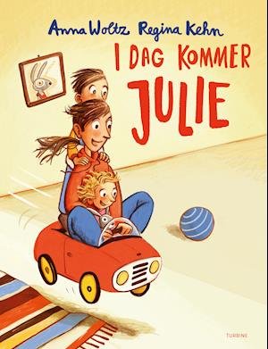Cover for Anna Woltz · I dag kommer Julie (Hardcover Book) [1.º edición] (2022)