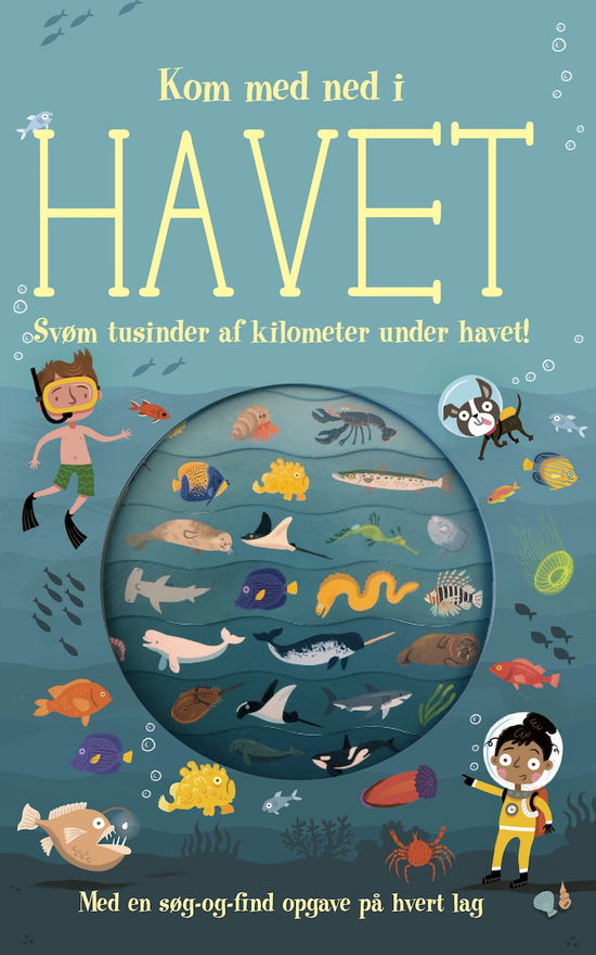 Cover for Kom med på en dykkertur i havet (Kartonbuch) [1. Ausgabe] (2020)