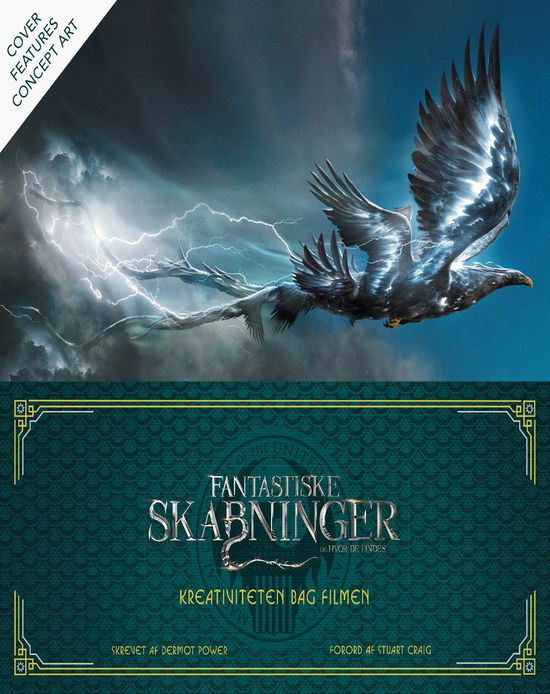 Cover for Dermot Power · Fantastiske Skabninger og Hvor De Findes: Fantastiske Skabninger og Hvor De Findes (Bound Book) (2016)