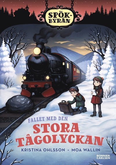 Cover for Kristina Ohlsson · Fallet med den stora tågolyckan (Bound Book) (2022)