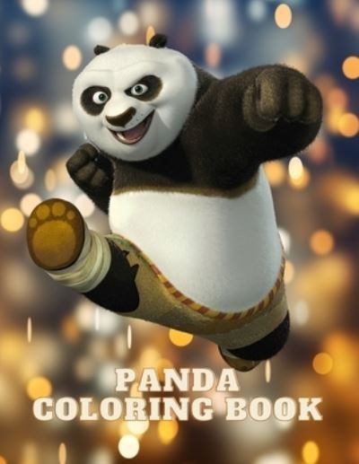 Cover for DXL Print · Panda Coloring Book (Paperback Bog) (2020)