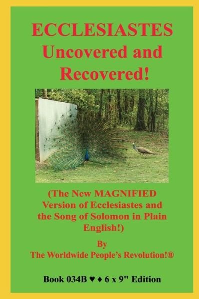 Worldwide People Revolution! · ECCLESIASTES Uncovered and Recovered! (Pocketbok) (2020)