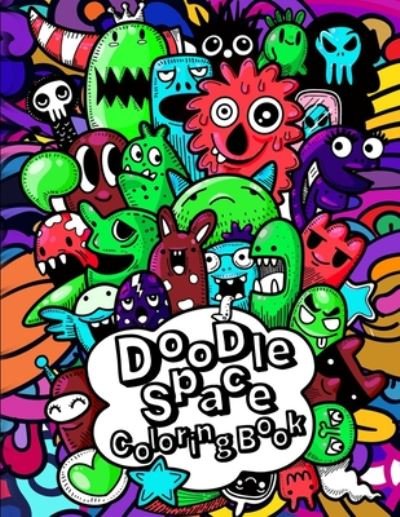 Cover for Meuf Store · Doodle Space Coloring Book (Pocketbok) (2020)