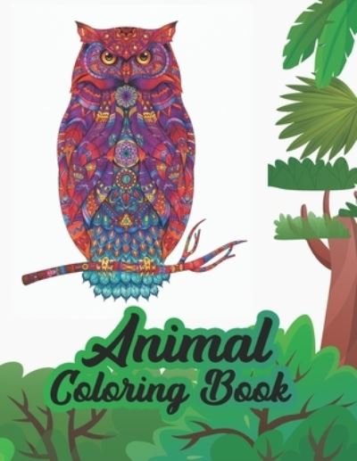 Cover for Kst Tareq Publishing · Animal Coloring Book (Paperback Book) (2021)