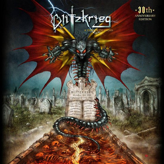 Cover for Blitzkrieg · A Time of Changes - 30th Anniversary Edition (CD) (2020)