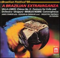 Cover for Villa-lobos / Starker / Paraiba Sinfonica · Brazilian Extravaganza (CD) (1992)