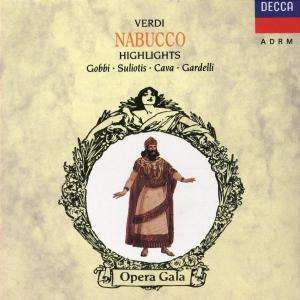 Cover for Verdi · Nabucco (CD)