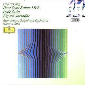 Cover for Grieg / Jarvi / Gso · Peer Gynt Suites (CD) (1990)