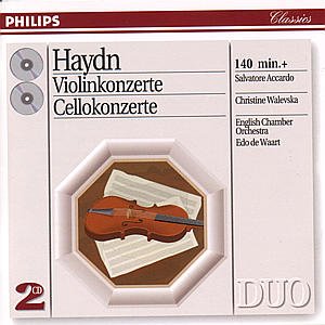 Haydn: Violin Concertos & Cello Concertos - English Chamber Orchestra / Edo De Waart - Musique - CONCERTO - 0028943879729 - 19 janvier 1994