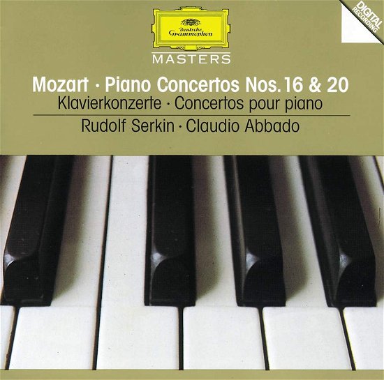 Mozart: Piano Concertos N. 16 - Serkin R. / Abbado / London S. - Musikk - POL - 0028944559729 - 21. desember 2001