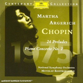 Cover for Argerich Martha · Chopin. 24 Prel. / Cto. N. 2 - (CD) (2008)
