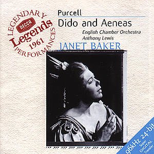 Dido & Aeneas - Purcell / St Anthony Singers / Eco / Lewis - Musik - DECCA - 0028946638729 - April 11, 2000