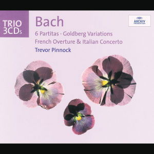 Cover for Pinnock Trevor · Bach: 6 Partitas / Goldberg Va (CD) (2003)