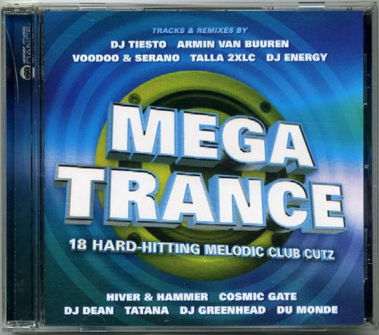 Cover for Various Artists - Mega Trance / Various (CD) (2023)