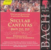 Cover for Bach / Gachinger Kantorei / Rilling · Secular Cantatas Bwv 212-213 (CD) (2000)