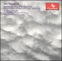 Cover for Thompson / Antal / Kesselyak / Nat'l Sym Hungary · Variations: Song of the Rain God / Song of Earth (CD) (2001)