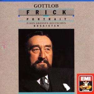 Cover for Gottlob Frick · Portraet (CD)