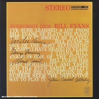 Cover for Bill Evans Trio · Everybody Digs Bill Evans (CD) (1998)