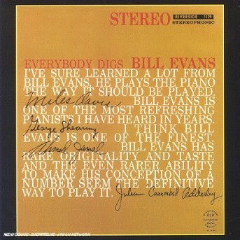 Everybody Digs Bill Evans - Bill Evans Trio - Muziek - OJC20 - 0090204704729 - 1 november 1998