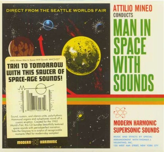 Cover for Attilio Mineo · Man In Space With Sounds (CD) [Digipak] (1990)