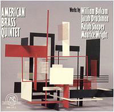 Cover for American Brass Quintet · Bolcom, Drukman, Shapey, Wright: Brass W (CD) (2009)