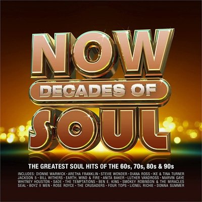 Cover for Now Decades Of Soul (CD) (2021)