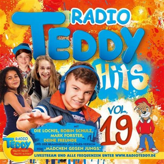 Cover for Radio Teddy Hits Vol. 19 (CD) (2018)
