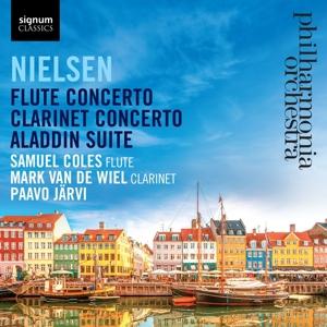 Flute Concerto / Clarinet Concerto / Aladdin Suite - Carl Nielsen - Musiikki - SIGNUM - 0635212047729 - perjantai 3. maaliskuuta 2017