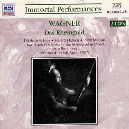 WAGNER: Das Rheingold - R. Wagner - Musikk - Naxos Historical - 0636943104729 - 14. juni 1999