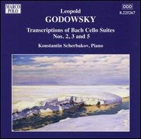 Cover for Godowsky / Scherbakov · Piano Music&quot; Transcriptions of Bach Cello Suites (CD) (2006)