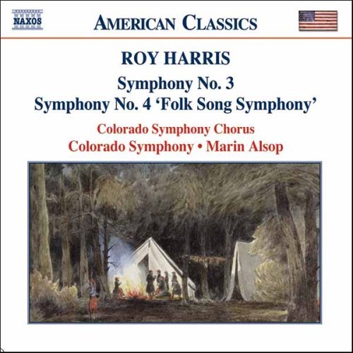 Symphonies No.3 & 4 - R. Harris - Musiikki - NAXOS - 0636943922729 - tiistai 7. helmikuuta 2006