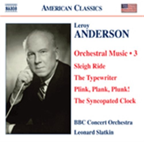 Cover for Anderson · Orchestral Works Vol.3 (CD) (2008)