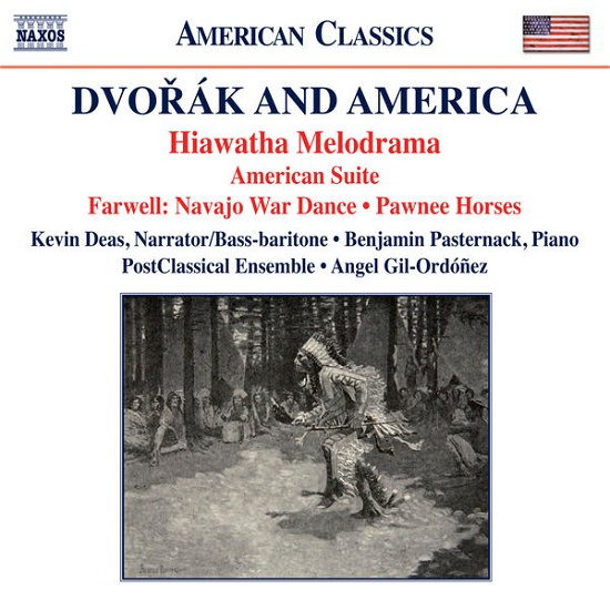 Cover for Pasternack / Deas / University of Texas Chamber · Dvorak &amp; America (CD) (2014)