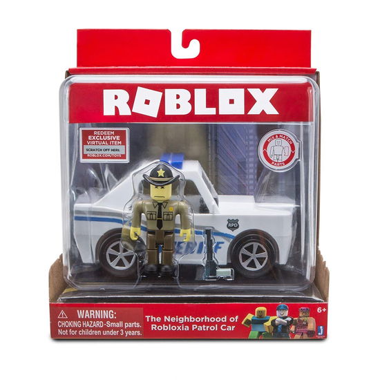 ROBLOX - Neighborhood Patrol Car - Vehicle w. Figure - Jazwares - Other -  - 0681326107729 - 