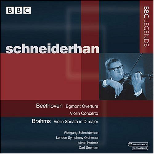 Cover for Beethoven; Brahms · Egmont Overture Violin Concer (CD) (2007)