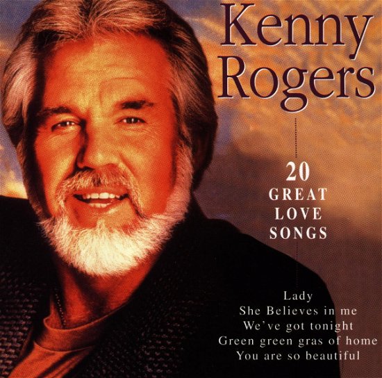 Cover for Kenny Rogers · 20 Great Love Songs (CD) (2021)