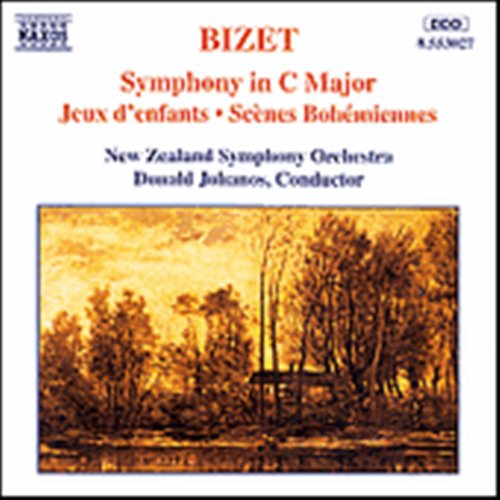 Symphony In C Major - Georges Bizet - Musikk - NAXOS - 0730099402729 - 25. november 1997