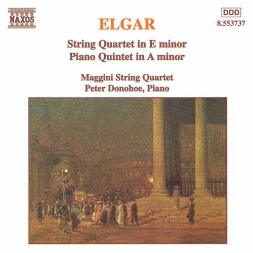 Elgarstring Quartet In E Minor - Donohoemaggini String Quartet - Musik - NAXOS - 0730099473729 - 27. juni 1997