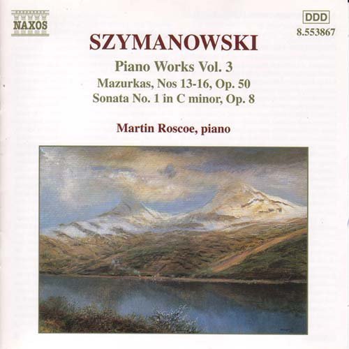 Cover for Szymanowski / Roscoe · Piano Works 3 (CD) (2000)