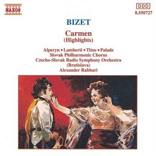 Carmen [highlights] - Bizet - Musik - NCL - 0730099572729 - 28. Januar 1994