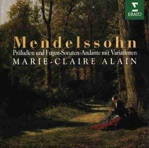 Cover for Alain Marie-claire · Praludien Und Fugen / Sonaten / Andante Mit Variationen for Organ (CD) (1995)