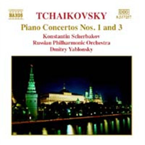 Piano Concerto No.1&3 - Pyotr Ilyich Tchaikovsky - Musiikki - NAXOS - 0747313225729 - maanantai 7. kesäkuuta 2004
