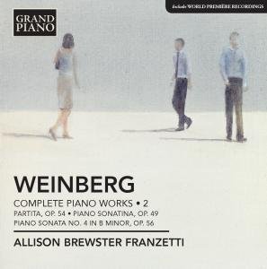 Cover for Weinberg / Allison Brewster Franzetti · Complete Piano Works 2 (CD) (2012)